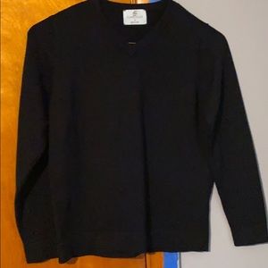 Boy Black V Neck Sweater